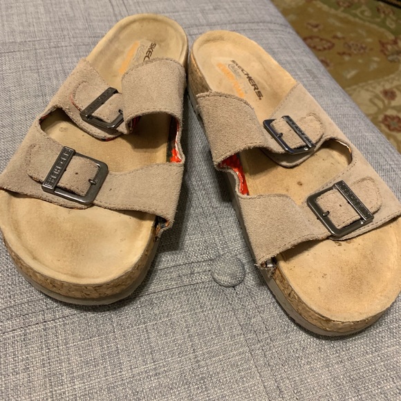 skechers slippers womens memory foam